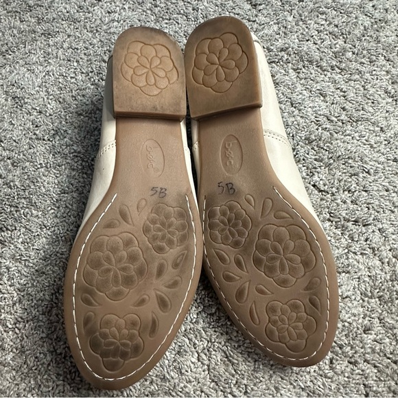 b.o.c. Suree Shoes Slips on 9.5 cream comfort leather capsule wardrobe neutral - Picture 10 of 12